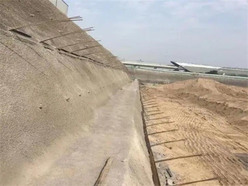 潮阳河道边坡加固